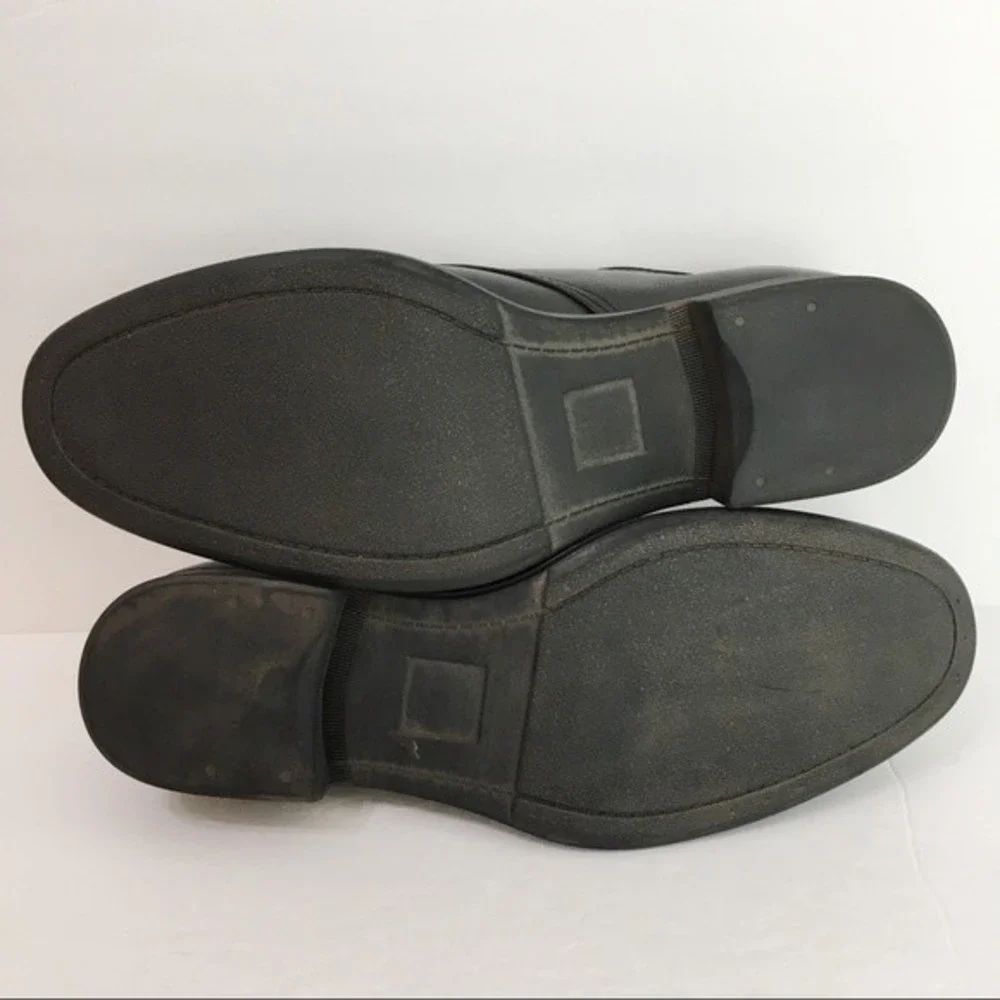 Kenneth Cole Unlisted Mens Size 8.5 House Rules Oxford‎ Black Dress Shoes